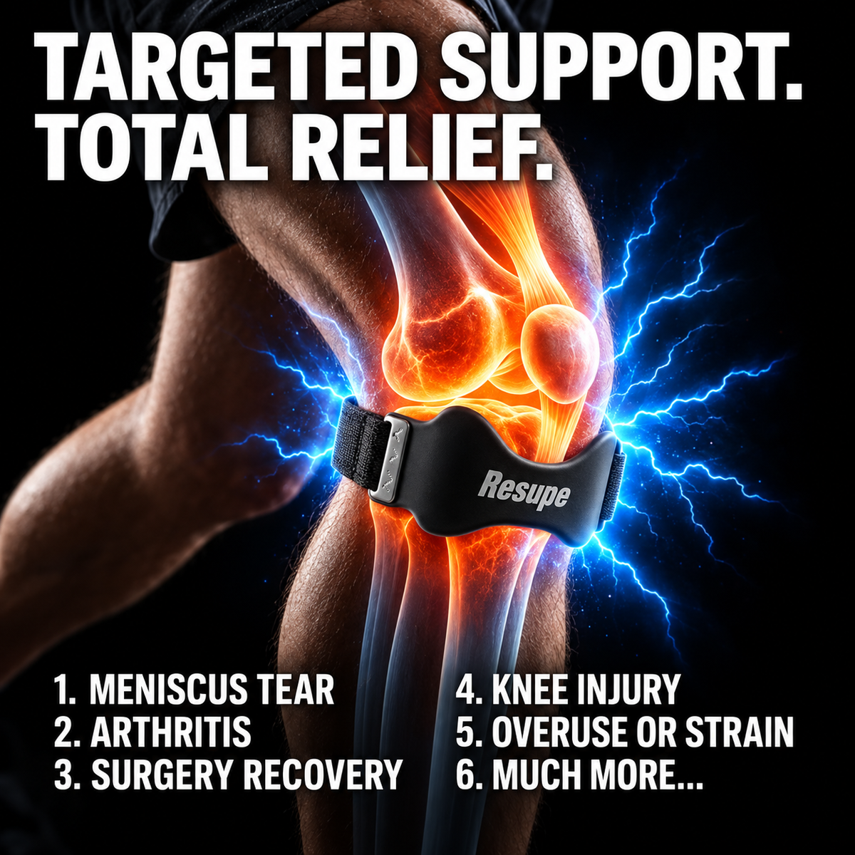 RESUPE™ Precision Knee Support Strap