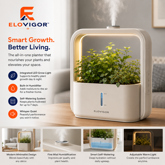 ELOVIGOR™ GrowMist Smart Indoor Garden System