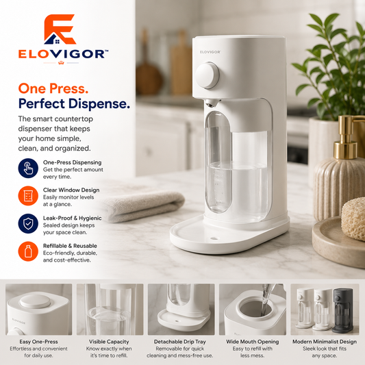 ELOVIGOR™ PressFlow Smart Liquid Dispenser